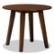 Baxton Studio Darina Modern and Contemporary Grey Fabric and Walnut Brown Finished Wood 5-Piece Dining Set 174-9883-10895-Zoro - alternate 7